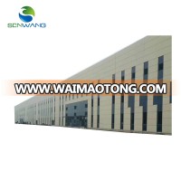 Low cost prefabricated light steel structure warehouse metal buildings