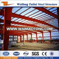 low cost pre engineered fabricated light steel warehouse shed solar space frame steel structure